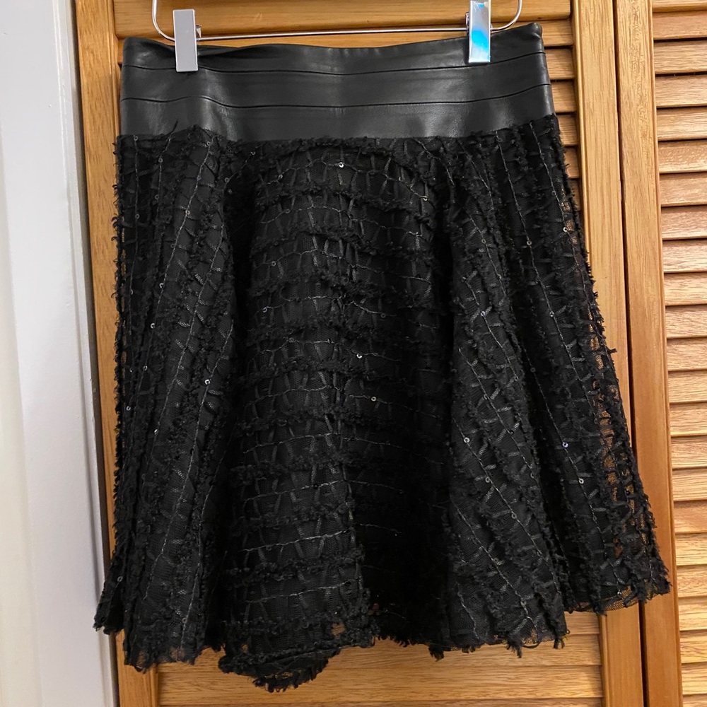 Sparkle mini skirt
